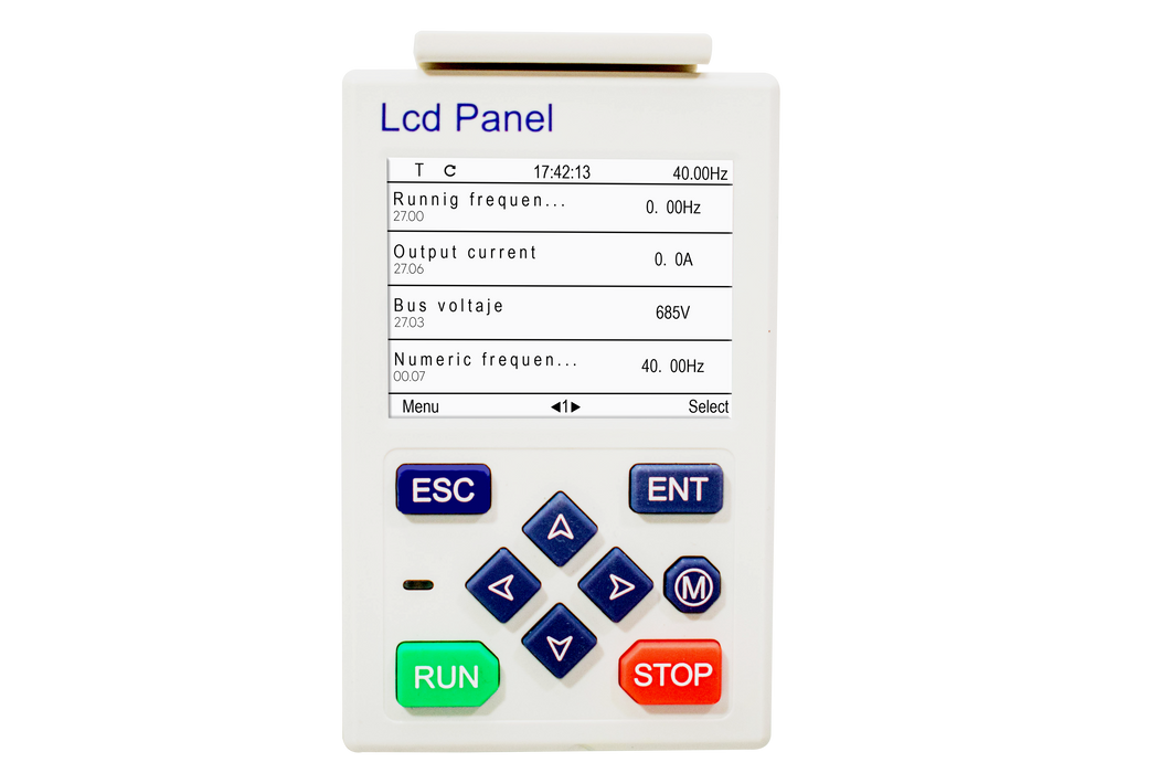 PANEL LCD V2.0 FOR VFD500-GB & VFD580