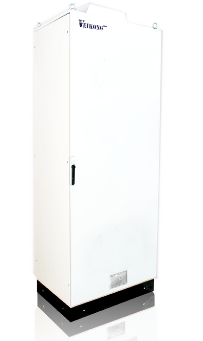 VEIKONG PRO DRIVE Marca Veikong 150 HP VFD500-110G/132PT4, 380 - 480 VAC, 210 AMP, gabinete metálico ciego incluye: seccionador-portafusibles, fusibles aR y accesorios.