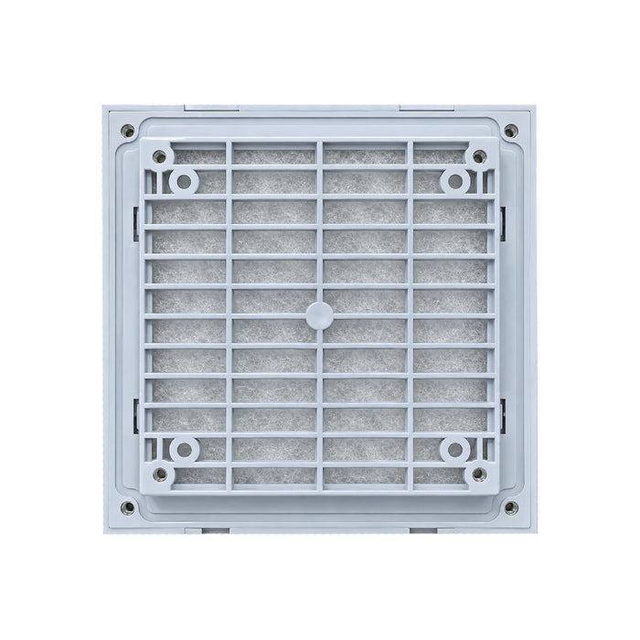 Rejilla de ventilación con filtro Marca Veikong, 204mm x 204mm