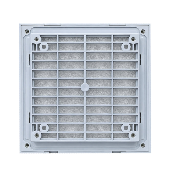 Rejilla de ventilación con filtro Marca Veikong, 325mm x 325mm