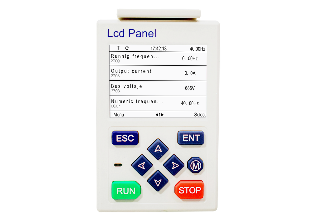 PANEL LCD V2.0  FOR VFD500-GB & VFD580
